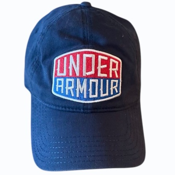 Under Armour Mens Fitted Cap Size Med/Lg Blue Baseball Hat - Picture 6 of 9